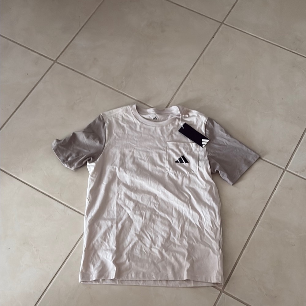 NWT boys large adidas shirt 14/16 1520